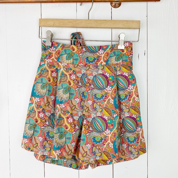 Antonio Melani Liberty Paisley Dawson Short Citron - Picture 4 of 5